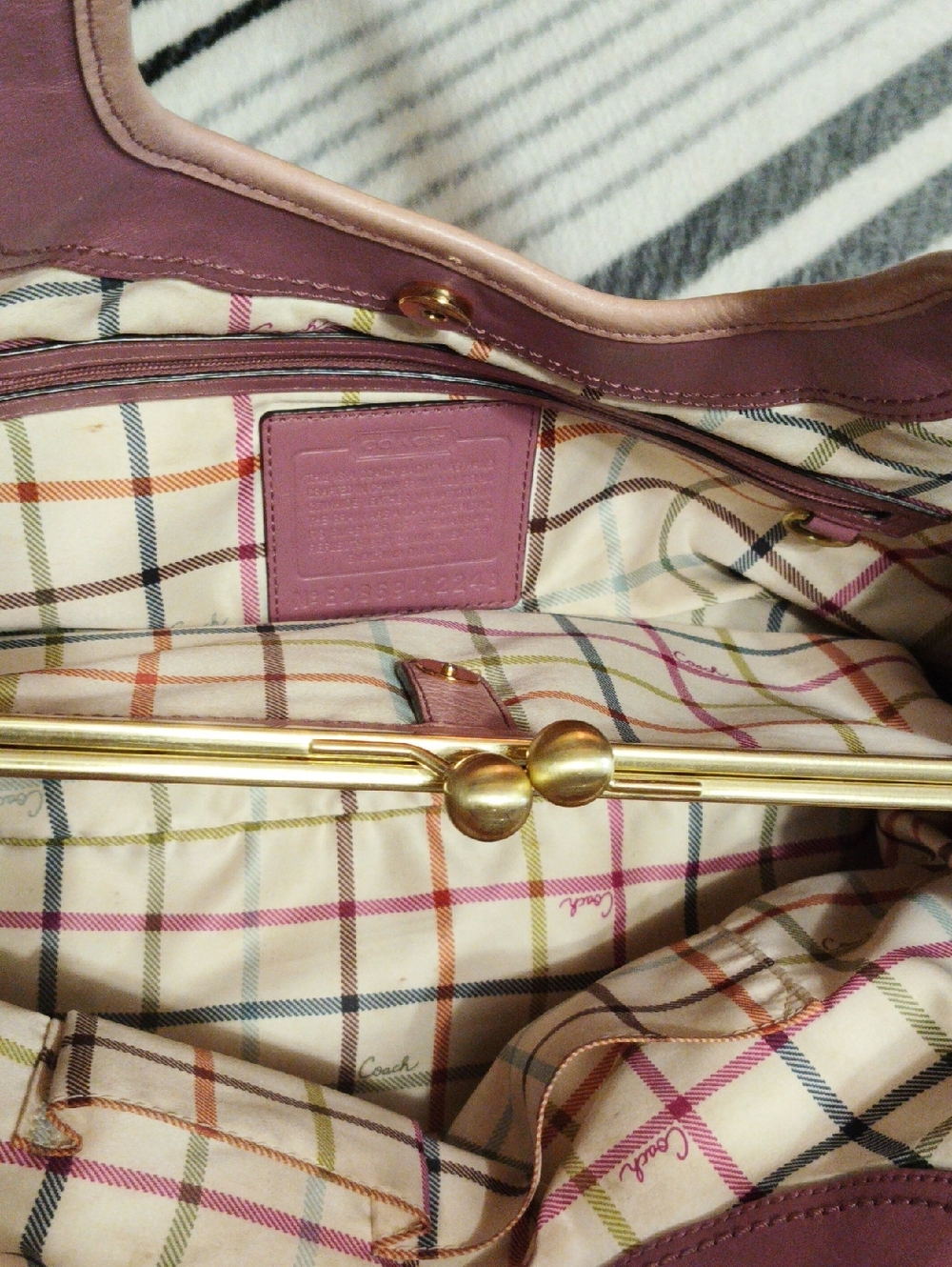 Coach Pleated Ergo Tote - Picture 13 of 16